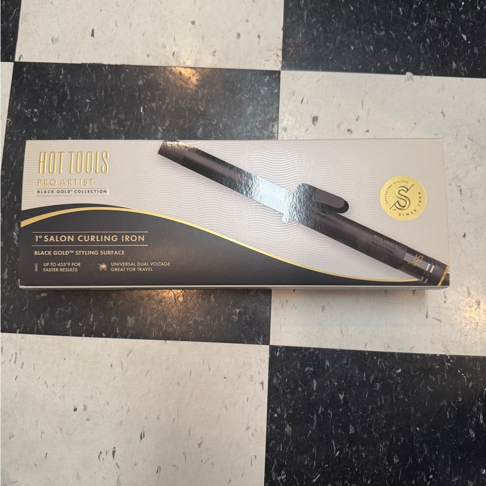 Hot Tools Black Gold Curling Iron